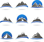 山峰图标