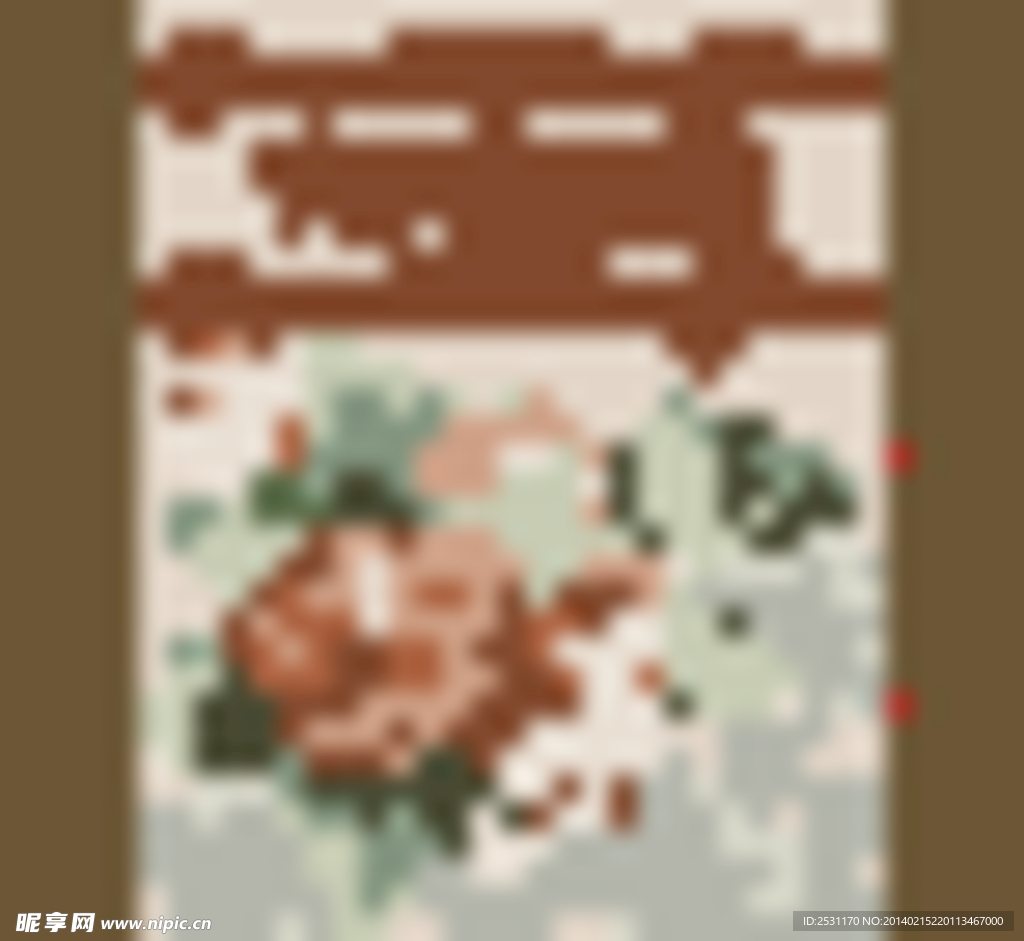 手绘花卉