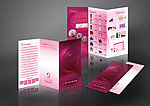 化妆品折页图片