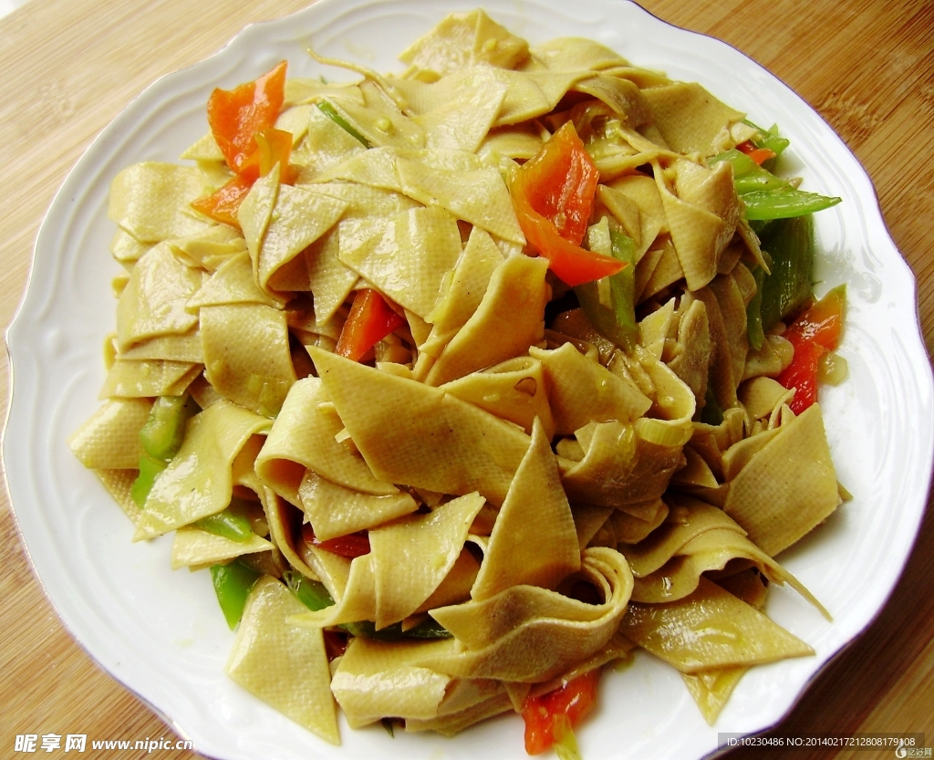 尖椒干豆腐