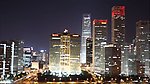 北京CBD 城市夜景