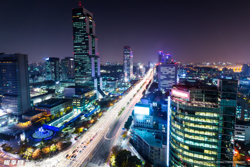 城市夜景