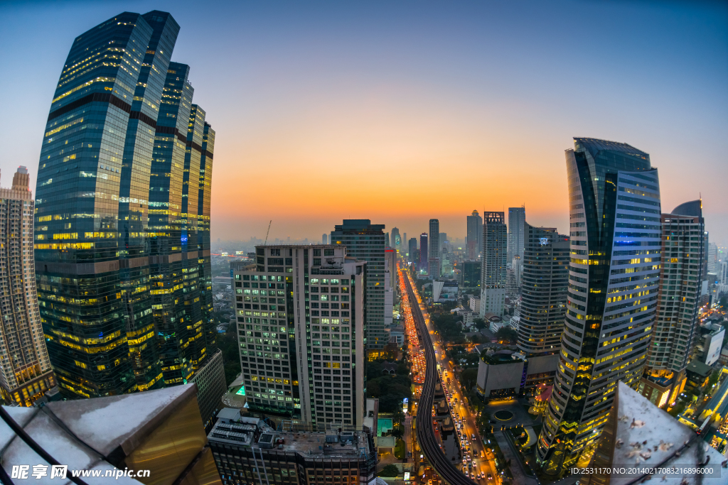 城市夜景