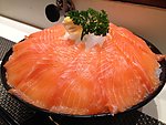 三文鱼 生鱼片