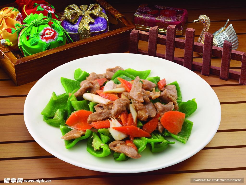 青椒肉片