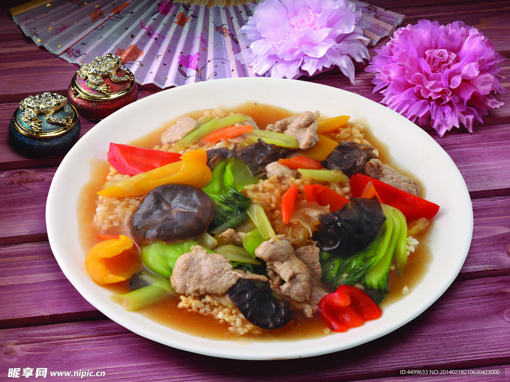 锅巴肉片