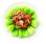 青菜炒肉