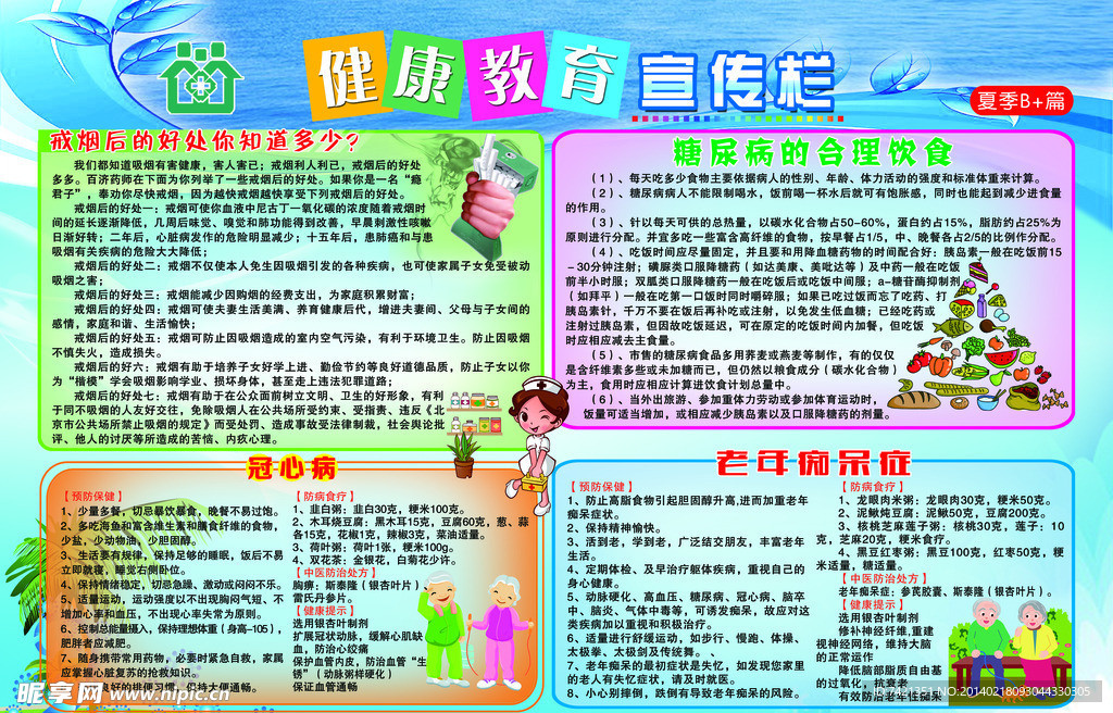 健康教育宣传栏