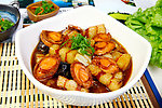 红烧肉焗鲍鱼