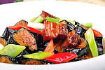 红烧肉烧茄子