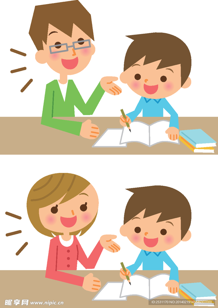 卡通学生