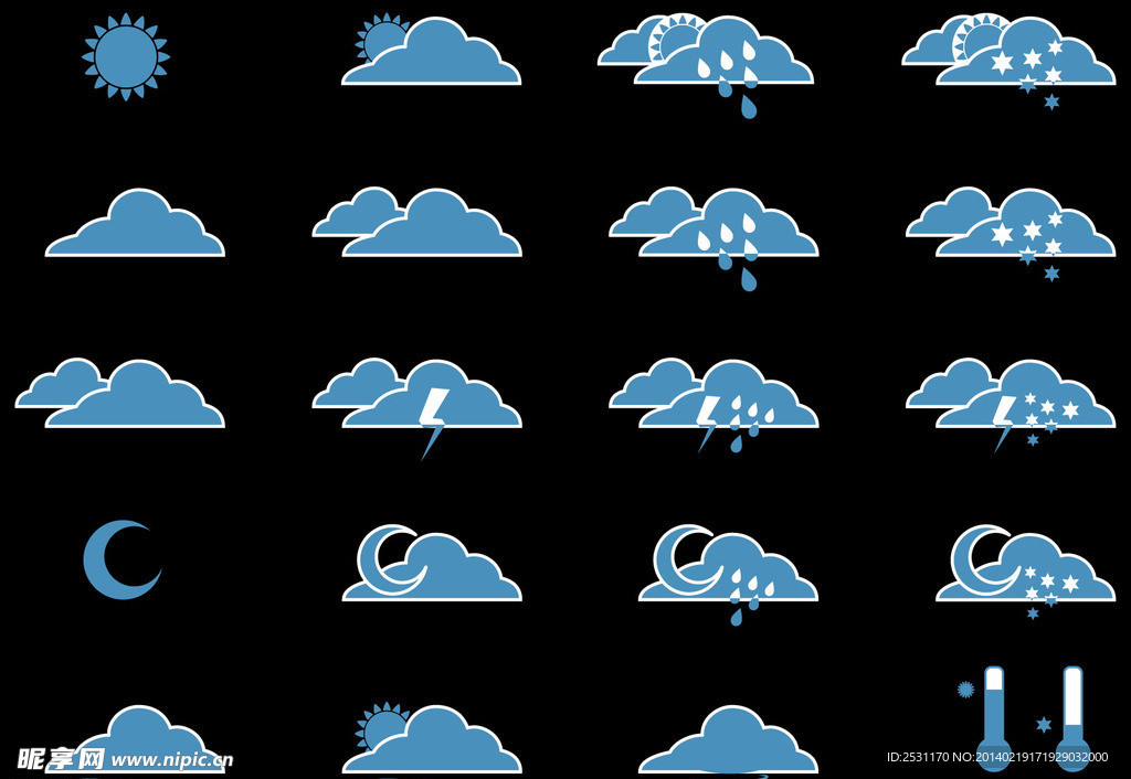 天气图标
