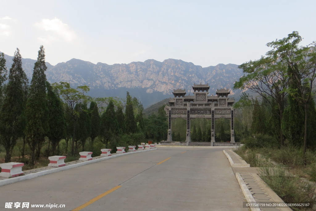 嵩阳景区风光