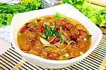 肉丸烧小白菜
