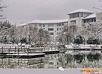农林大学雪景