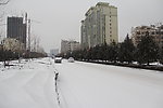 晋城凤台街雪景