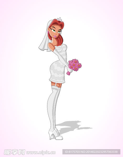 婚纱美女