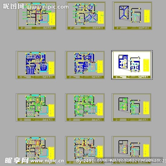 別墅施工图