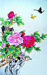 花香蝶舞