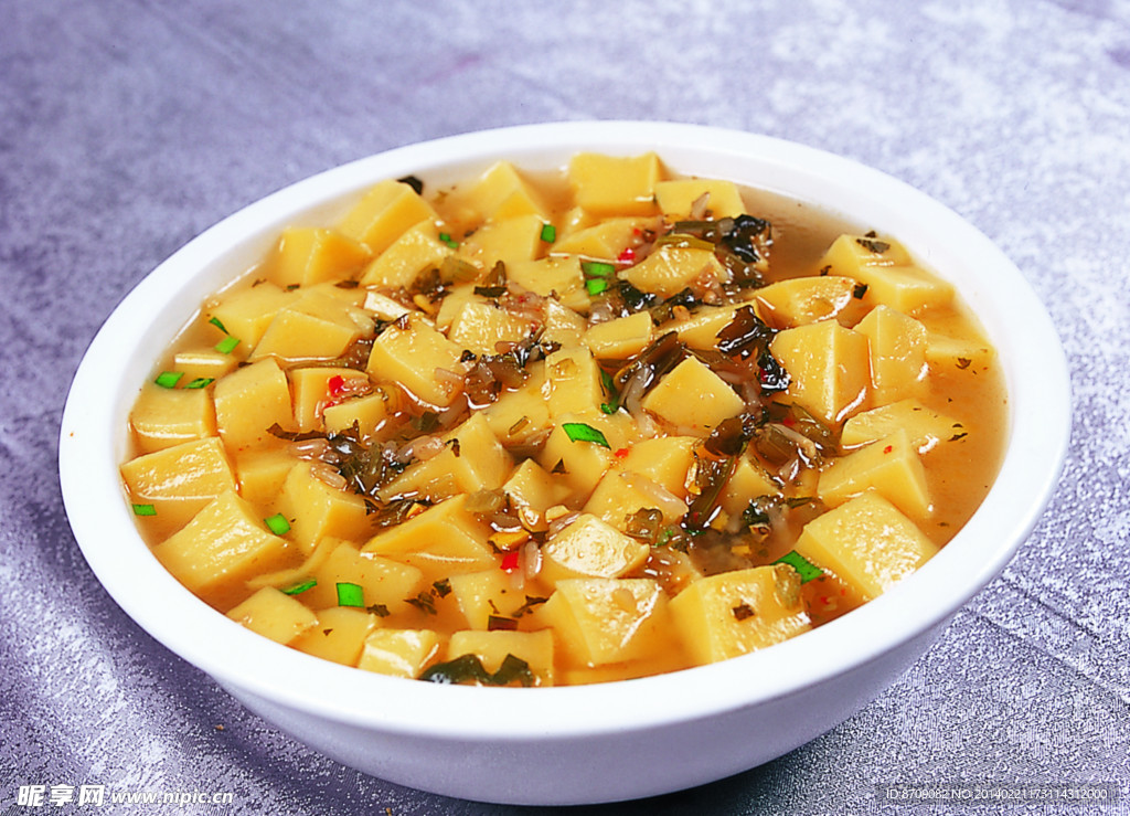 酸菜搅团