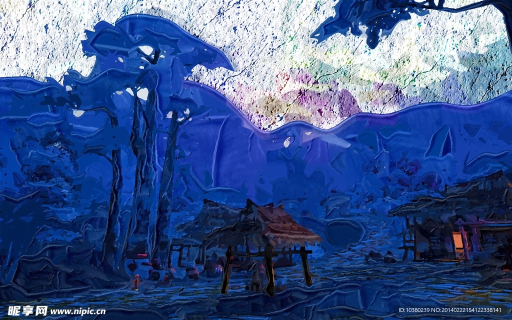 风景油画