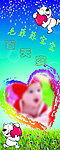 宝宝易拉宝