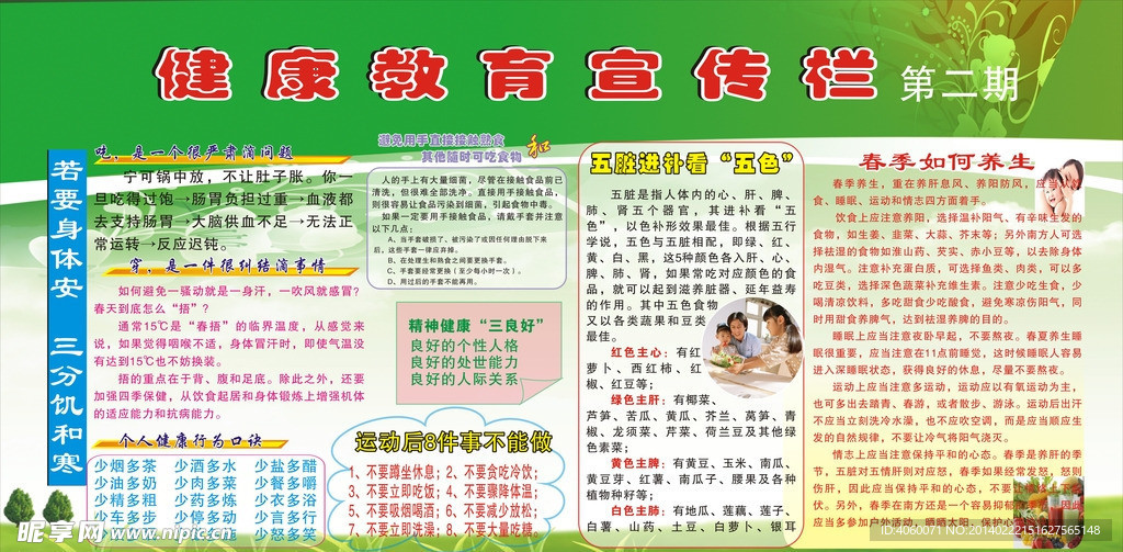 健康教育宣传栏