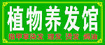 植物养发馆招牌