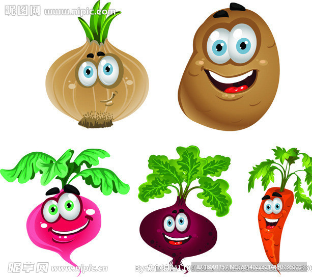 蔬菜 蔬菜卡通