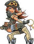 朋克美女