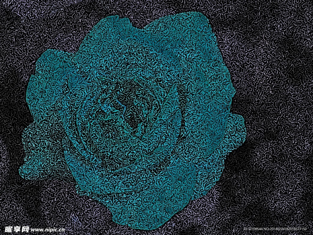 浮雕花纹