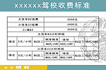 驾校收费标准