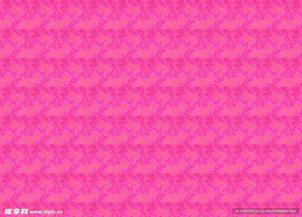 粉色背景图案