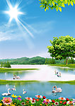 天鹅湖