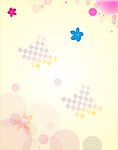 梦幻背景 花朵
