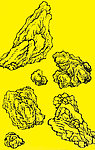 国画山石