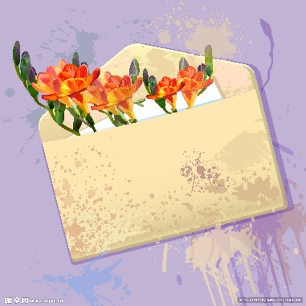手绘花卉