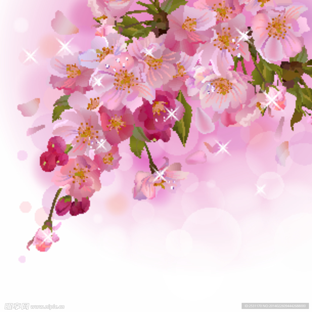 手绘花卉