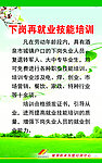 下岗就业技能培训