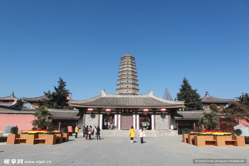 法门寺寺院