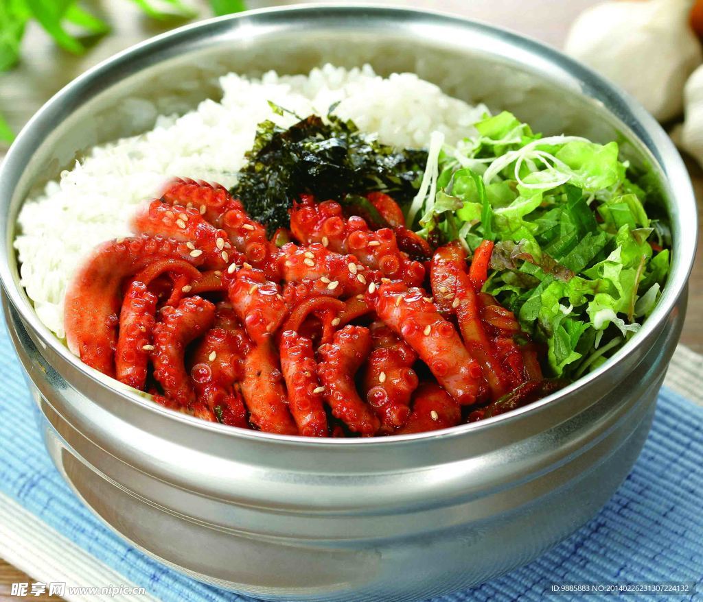 章鱼拌饭