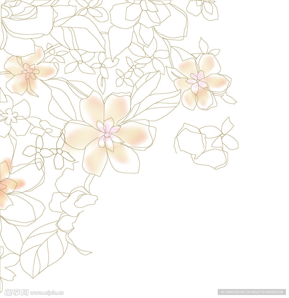 时尚花纹