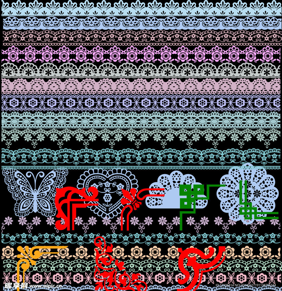 花边