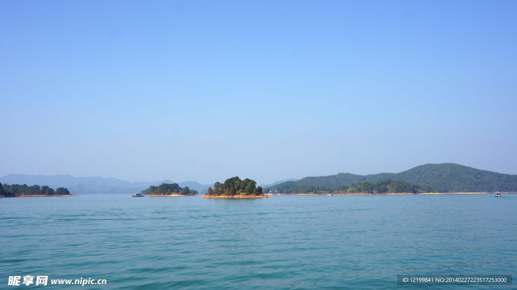 万绿湖风景