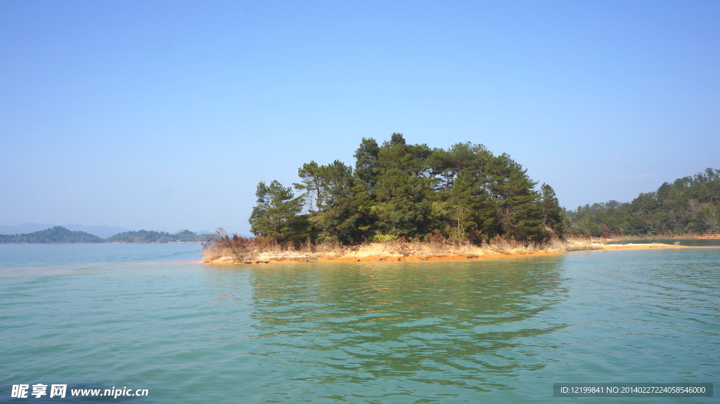 万绿湖风景