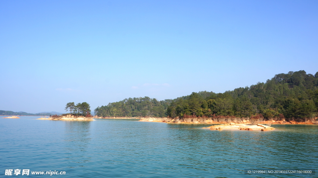 万绿湖风景