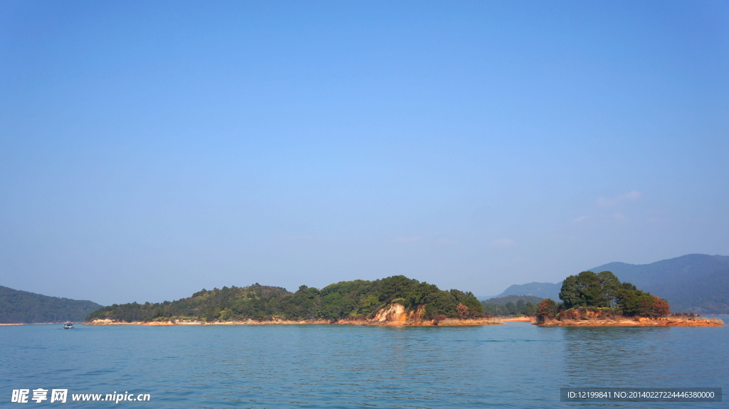 万绿湖风景