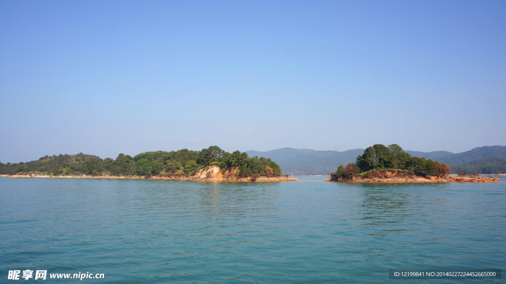 万绿湖风景