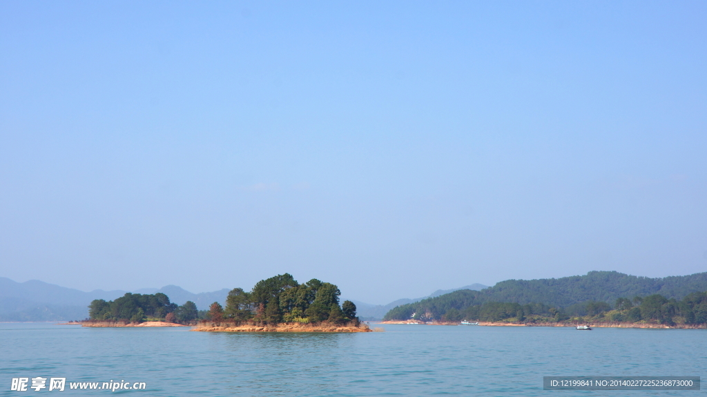 万绿湖风景