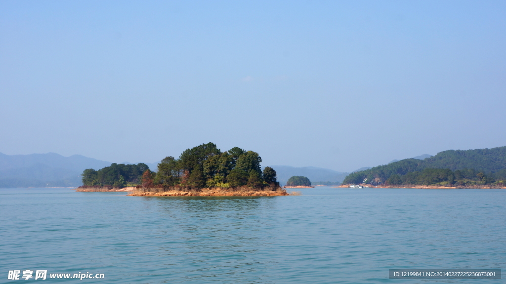 万绿湖风景